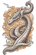 loch Ness monster  tattoo design idea