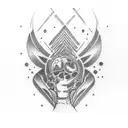 Godfather tattoo design idea