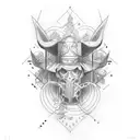 Godfather tattoo design idea