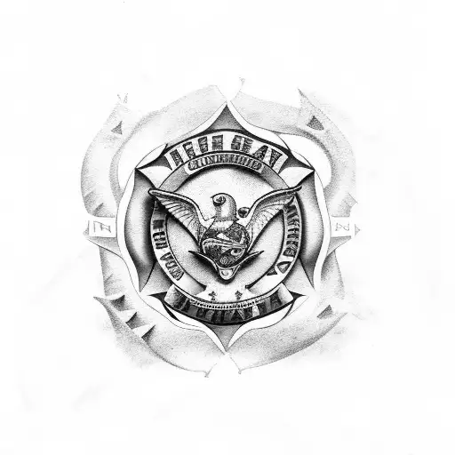 navy seal tattoo design idea