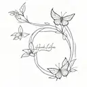 “If I’m lucky enough, I will get through hard things and they will make me gentle to the ways of the world” tattoo design idea