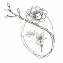 “If I’m lucky enough, I will get through hard things and they will make me gentle to the ways of the world” tattoo design idea