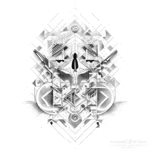 attention deficiency and virgo and incomplete thoughts tattoo design idea