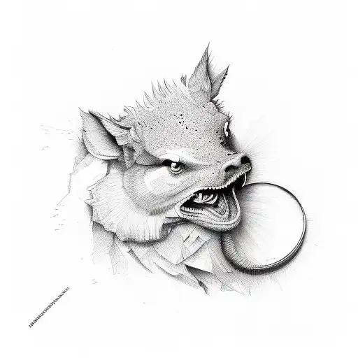 attention deficiency and virgo tattoo design idea