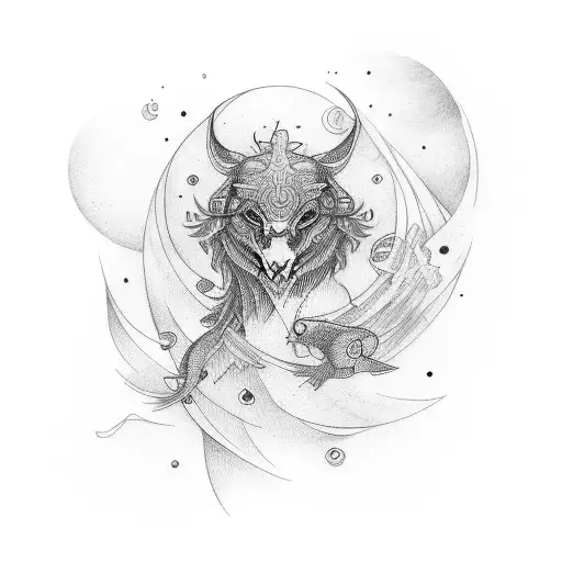 attention deficit disorder and virgo tattoo design idea