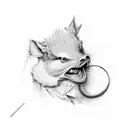 attention deficiency and virgo tattoo design idea