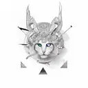 attention deficiency and virgo tattoo design idea