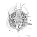 attention deficit disorder and virgo tattoo design idea