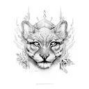 wildlife conservation tattoo design idea