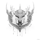 wildlife conservation tattoo design idea