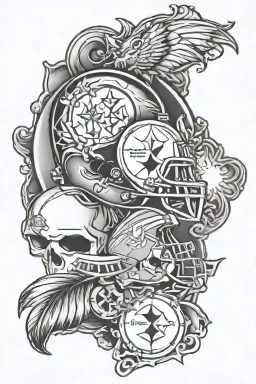 pittsburgh steelers tattoo design idea