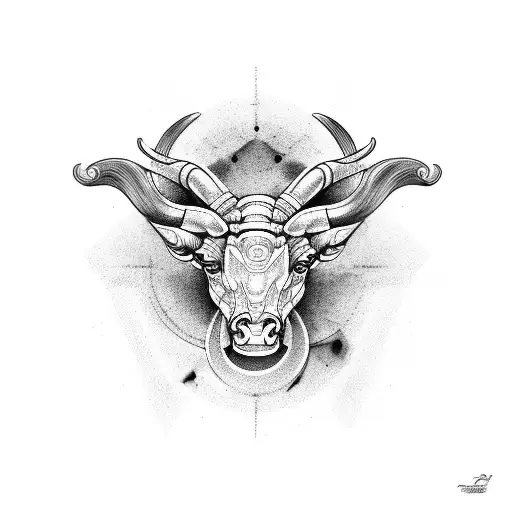 Tauro tattoo design idea