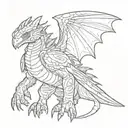 skrill from how to train your dragon  tattoo design idea