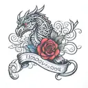 i know you've been looking down, swear I'm gonna make you proud  tattoo design idea