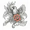i know you've been looking down, swear I'm gonna make you proud  tattoo design idea