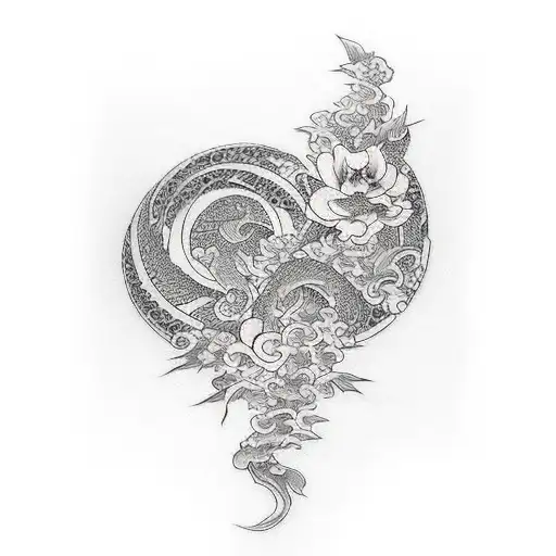 Sisters tattoo design idea