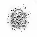 "Life is Toxic tattoo design idea