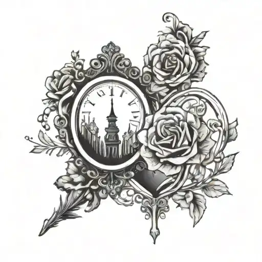 comparison is the thief of joy tatoo  mirror   tattoo design idea