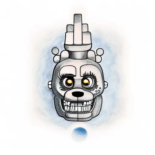 five nights at Freddy's  tattoo design idea