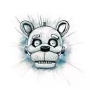 five nights at Freddy's  tattoo design idea