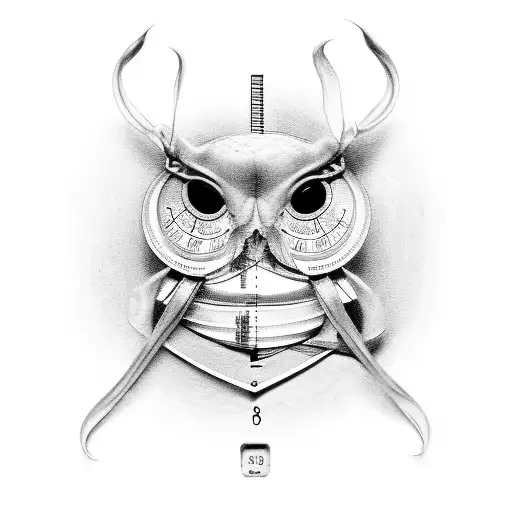 weighing scales tattoo design idea