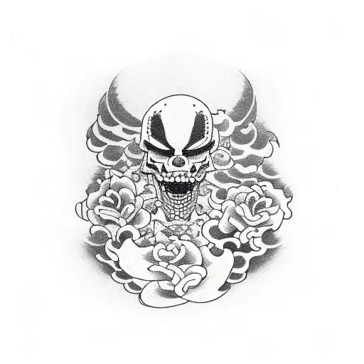 Sans the skeleton  tattoo design idea