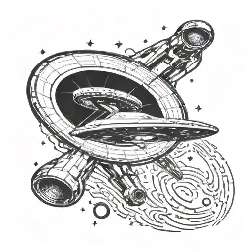 Star trek tattoo design idea