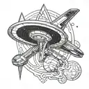 Star trek tattoo design idea
