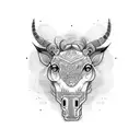 an tattoo with a tractor tattoo design idea