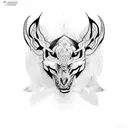 hunt tattoo design idea