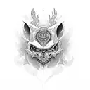 hunt tattoo design idea