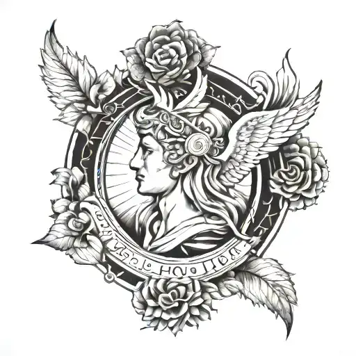 Apollo tattoo design idea