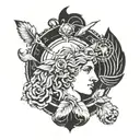 Apollo tattoo design idea