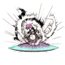 naruto kurama sasuke susanoo tattoo design idea