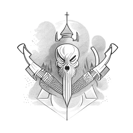 Hook tattoo design idea