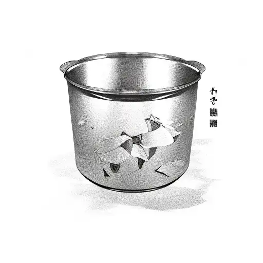 cup noodles tattoo design idea