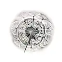 dandelions tattoo design idea