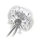 dandelions tattoo design idea