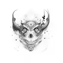 trust no one tattoo design idea