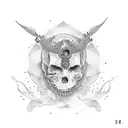 trust no one tattoo design idea