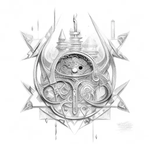 ghaimoura 2023 roman numeral tattoo design idea