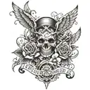 Trust yourself everything depends tattoo design idea