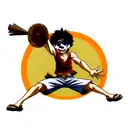 monkey d. luffy tattoo design idea