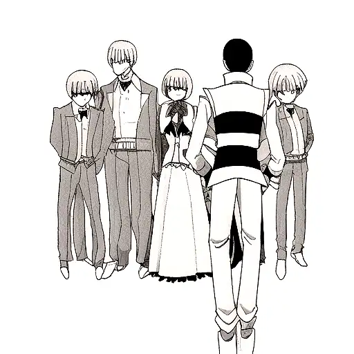 Correntes do Kurapika no coração depois do teste final no anime hunterxhunter tattoo design idea