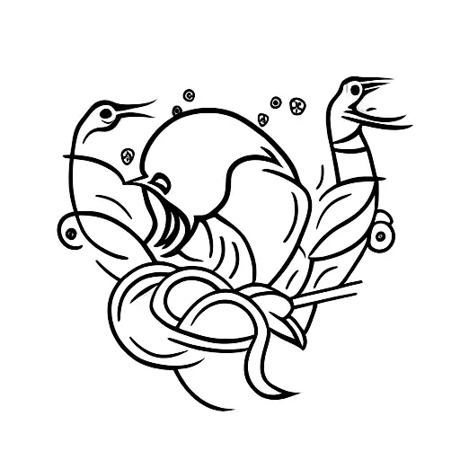 dodo bird tattoo design idea