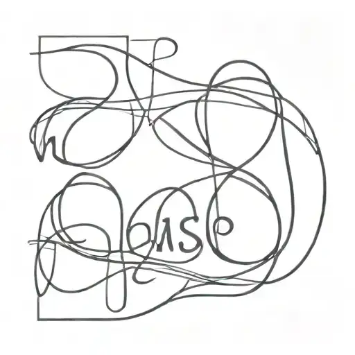 words "Blaise William Conner" with date "2006-2024"  tattoo design idea