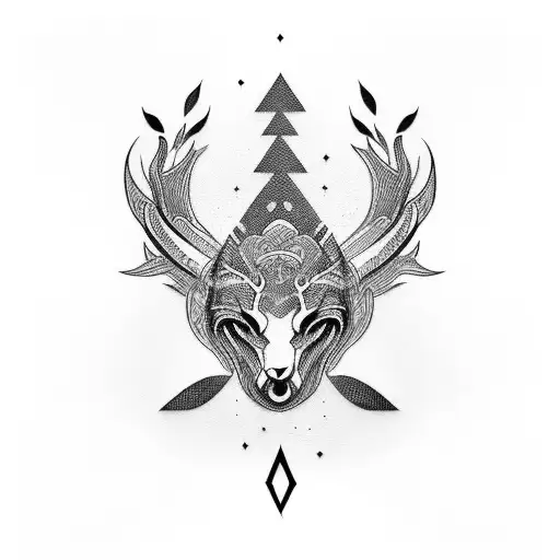 alpha tattoo design idea