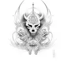 ad maiorem dei gloriam tattoo design idea