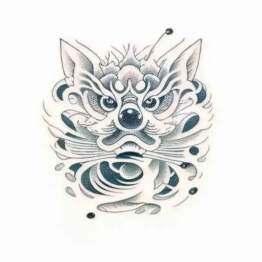 leao tattoo design idea