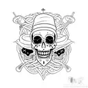 Memento Mori  tattoo design idea